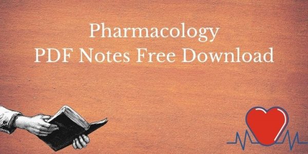 Pharmacology PDF Notes For Pharmacy Students Download - 2020