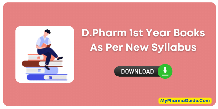 D.Pharm 1st Year Books New Syllabus  PDF Download